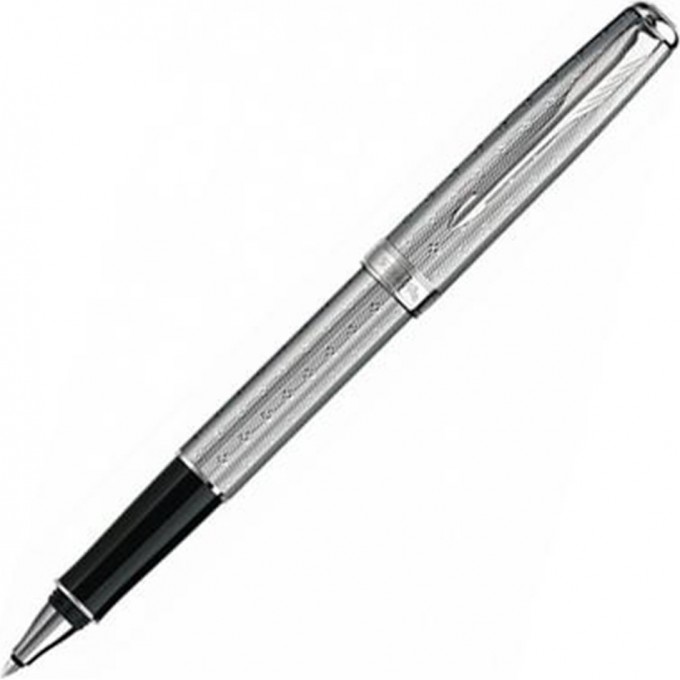 Роллерная ручка PARKER SONNET CHISELLED 2 SILVERY CT F S0789020 Роллерная ручка PARKER SONNET CHISELLED 2 SILVERY CT F S0789020