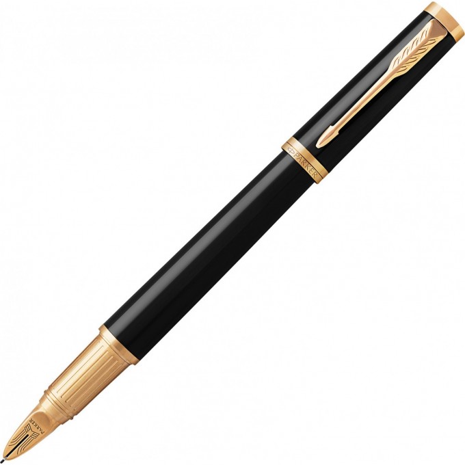 Ручка 5-й пишущий узел PARKER INGENUITY BLACK LACQUER GT, F 1931462 Ручка 5-й пишущий узел PARKER INGENUITY BLACK LACQUER GT, F 1931462