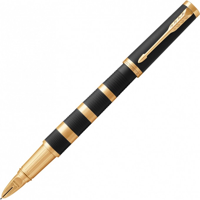 Ручка 5-й пишущий узел PARKER INGENUITY BLACK RUBBER & METAL GT, F 1931442 Ручка 5-й пишущий узел PARKER INGENUITY BLACK RUBBER & METAL GT, F 1931442