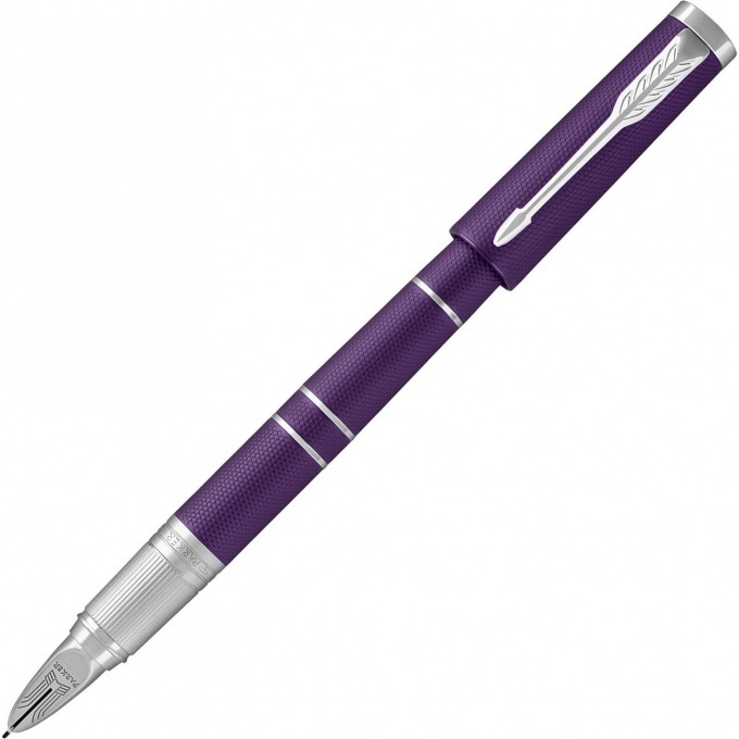 Ручка 5-й пишущий узел PARKER INGENUITY DELUXE BLUE VIOLET CT, F 1931454 Ручка 5-й пишущий узел PARKER INGENUITY DELUXE BLUE VIOLET CT, F 1931454