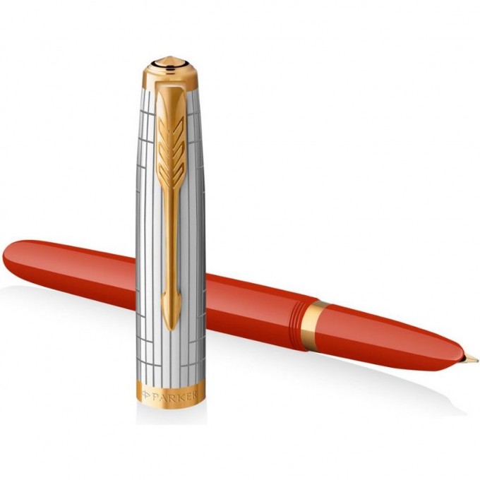 Ручка перьевая PARKER 51 PREMIUM RED RAGE GT F CW2169071 Ручка перьевая PARKER 51 PREMIUM RED RAGE GT F CW2169071