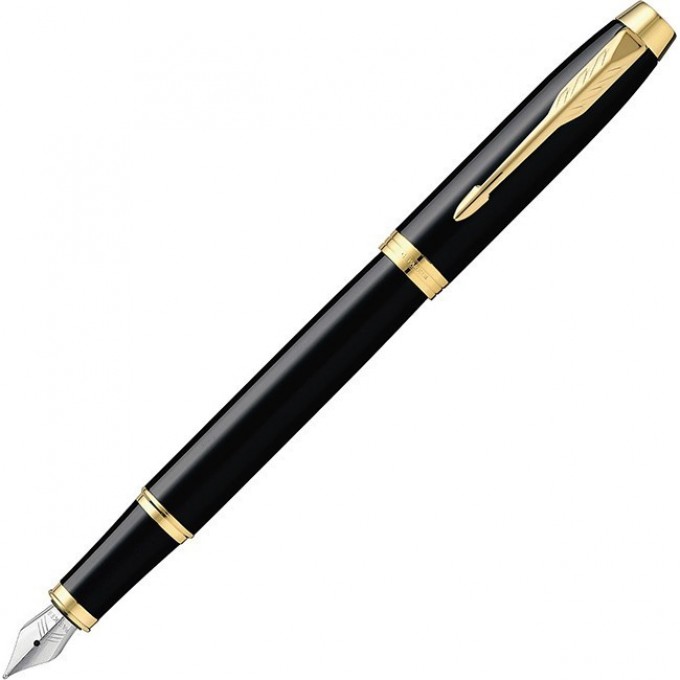 Ручка перьевая PARKER IM BLACK GT, F CW1931645 Ручка перьевая PARKER IM BLACK GT, F CW1931645