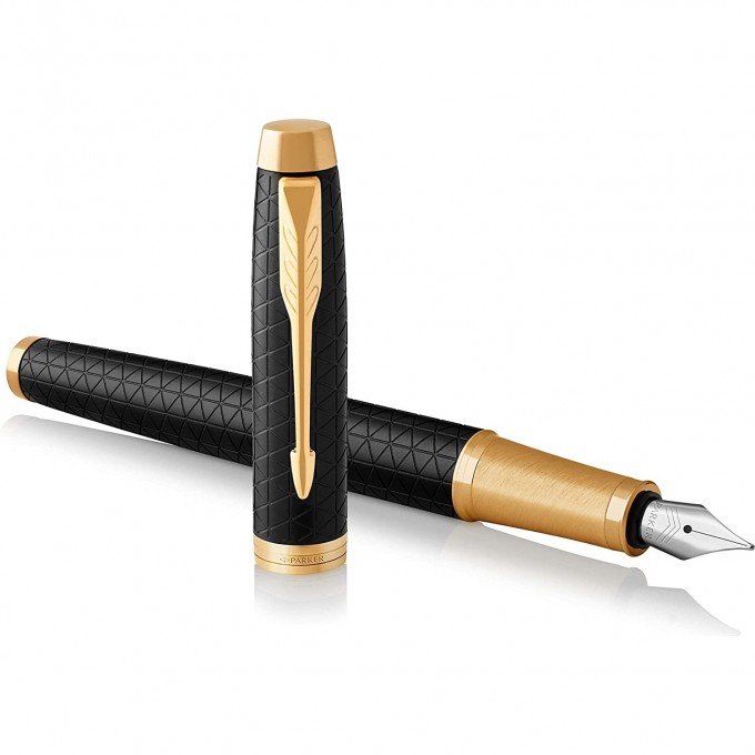 Ручка перьевая PARKER IM PREMIUM BLACK GT, F CW1931646 Ручка перьевая PARKER IM PREMIUM BLACK GT, F CW1931646