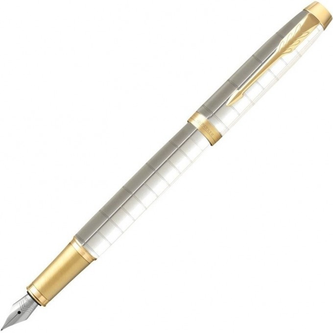 Ручка перьевая PARKER IM PREMIUM F318 PEARL GT F CW2143649 Ручка перьевая PARKER IM PREMIUM F318 PEARL GT F CW2143649