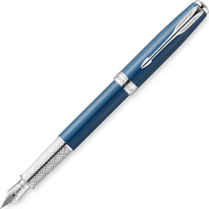 Ручка перьевая PARKER SONNET SE SECRET BLUE SHELL, F 1930260 Ручка перьевая PARKER SONNET SE SECRET BLUE SHELL, F 1930260