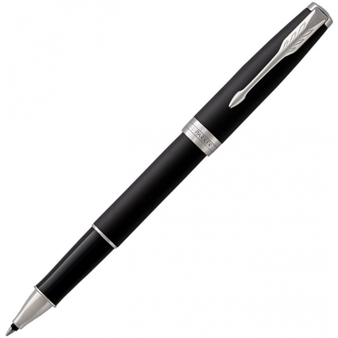Ручка-роллер PARKER ESSENTIAL SONNET MATTE BLACK CT F CW1931523 Ручка-роллер PARKER ESSENTIAL SONNET MATTE BLACK CT F CW1931523