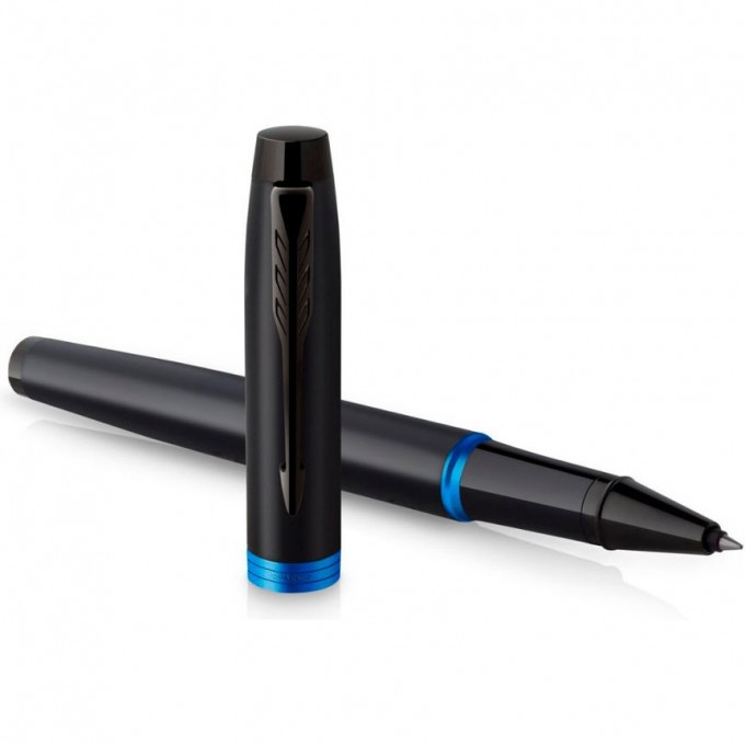Ручка роллер PARKER IM VIBRANT RINGS T315 MARINE BLUE PVD F CW2172860 Ручка роллер PARKER IM VIBRANT RINGS T315 MARINE BLUE PVD F CW2172860