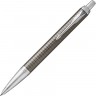 Шариковая ручка PARKER IM PREMIUM DARK ESPRESSO CHISELLED CT, M 1931683
