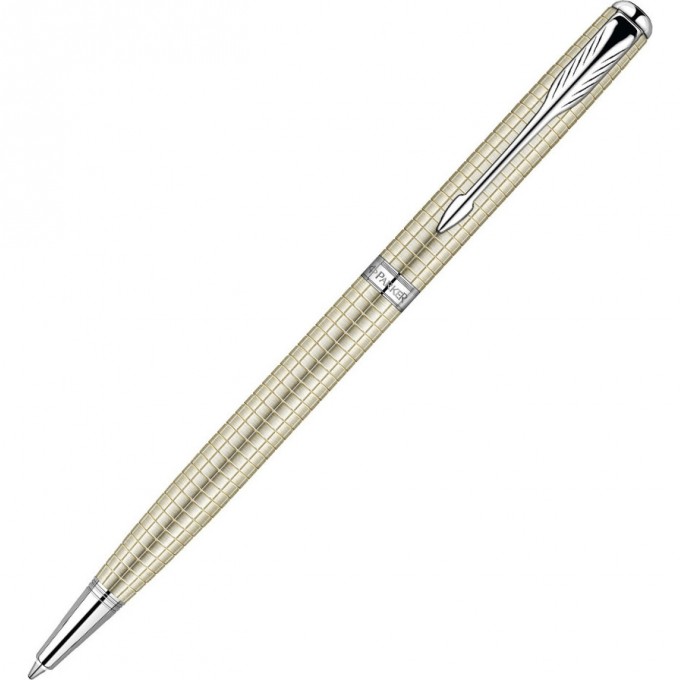 Шариковая ручка PARKER SONNET SLIM СЕРЕБРИСТАЯ М S0912530 Шариковая ручка PARKER SONNET SLIM СЕРЕБРИСТАЯ М S0912530